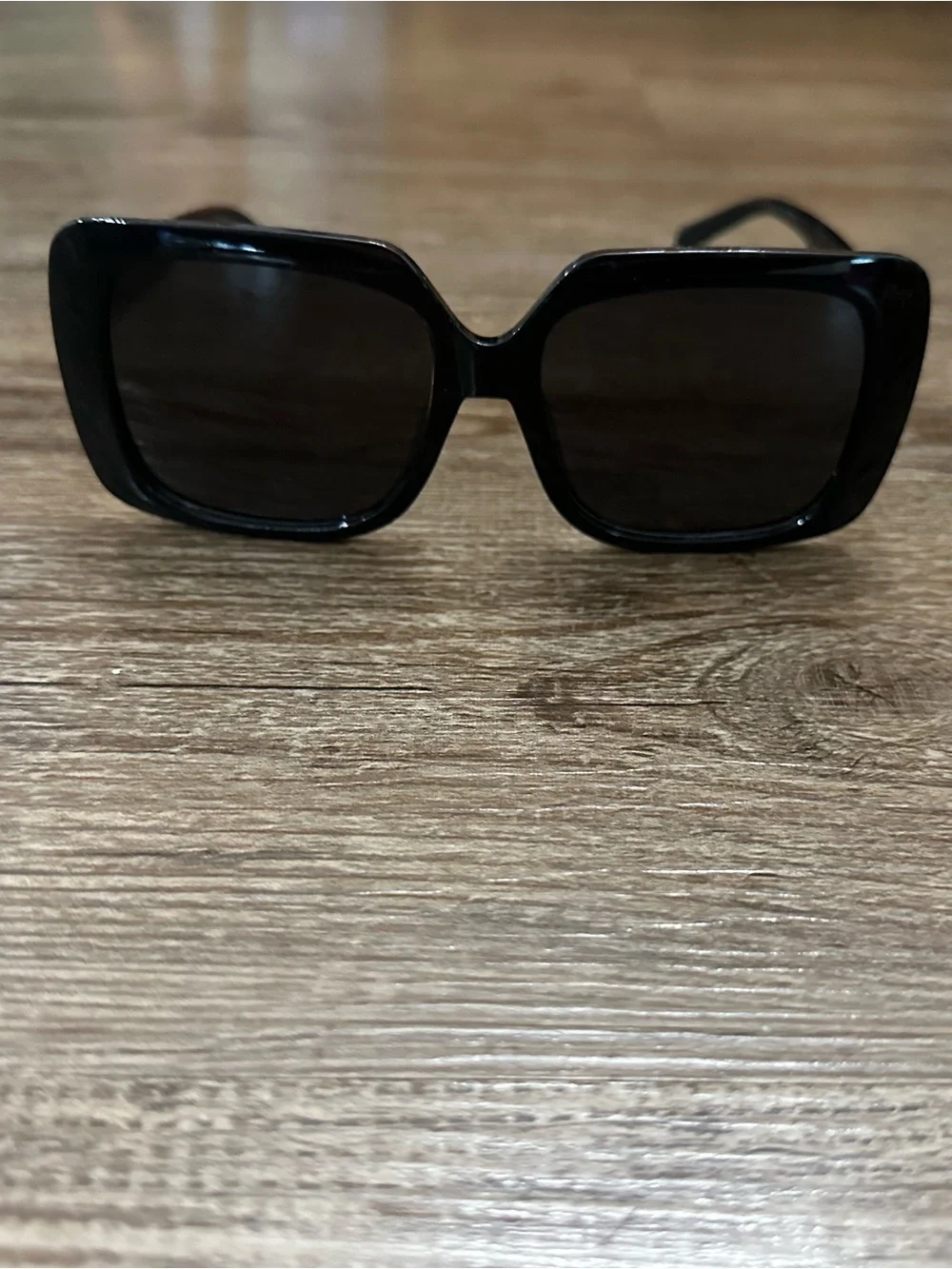 Women’s Oversized Square Black Sunglasses